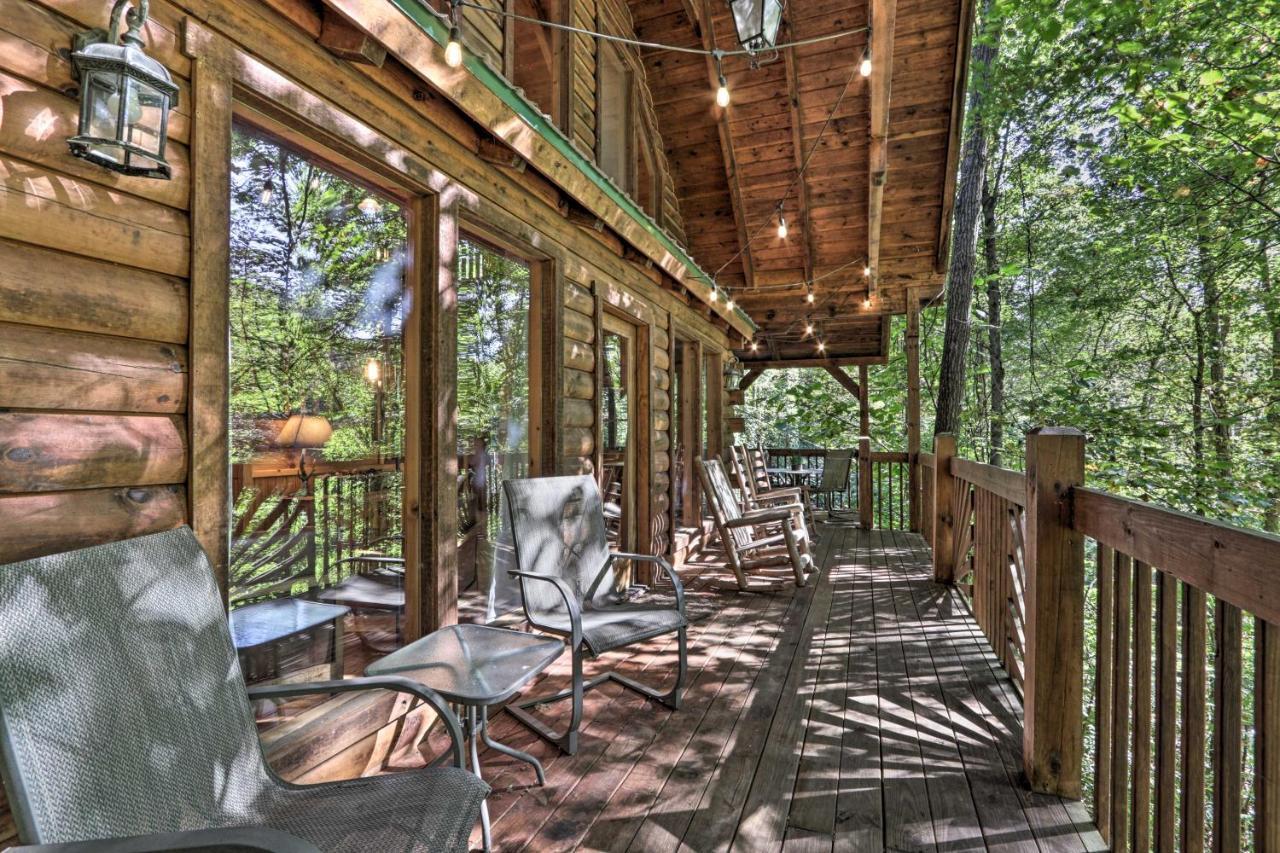 Cabin With Hot Tub And Deck, 3 Mi To Pigeon Forge Sevierville Kültér fotó